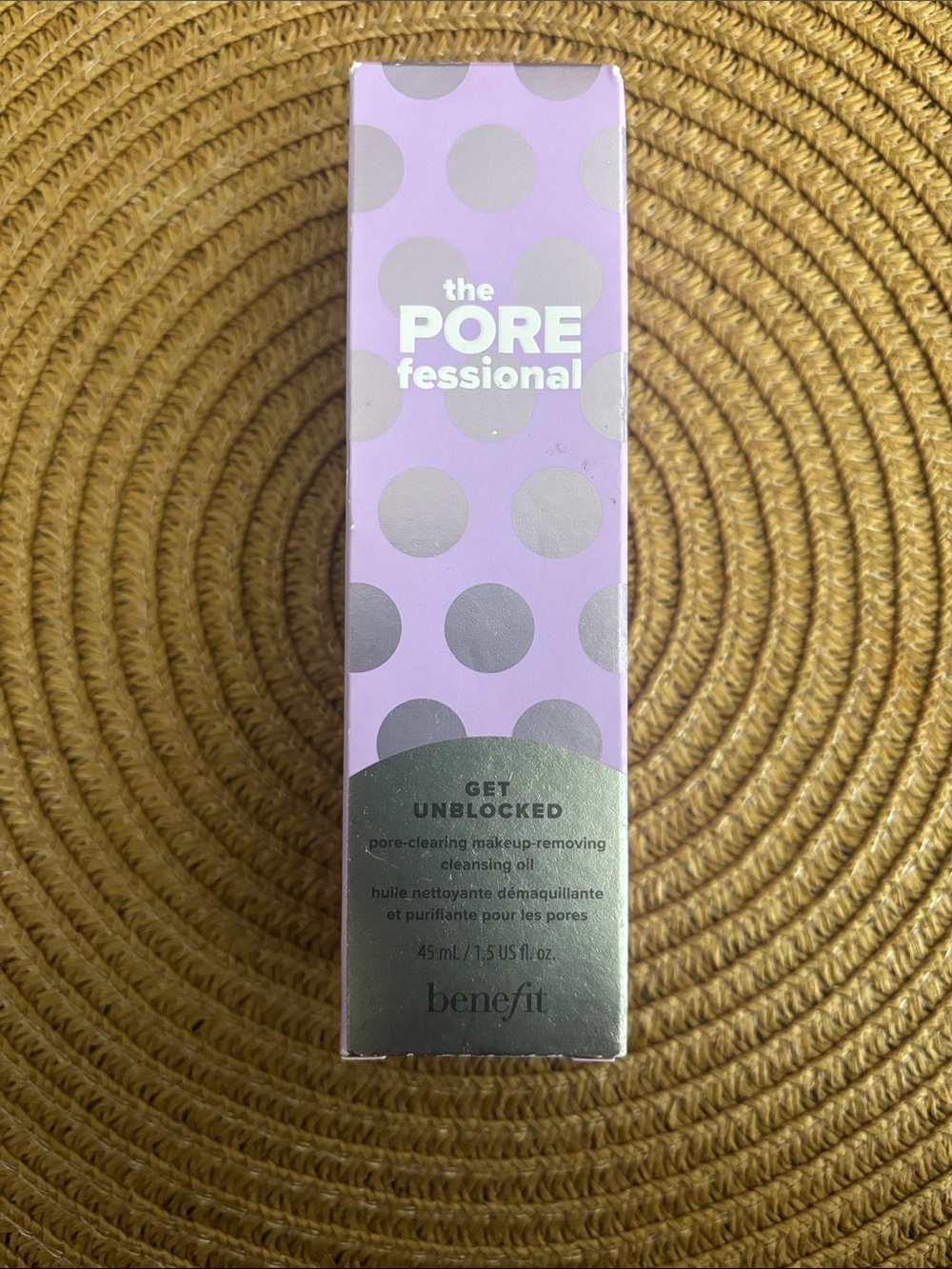 Benefit The POREfessional Cleansing Oil -Travel Size NEVER USED 1.5 FL Oz
